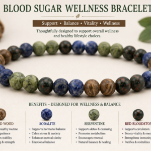 Pracheen Crystals Blood Sugar Wellness Bracelet